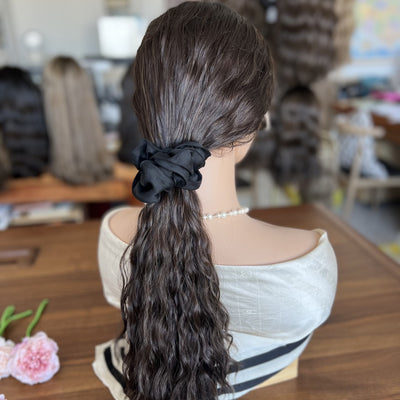 22 Inch Top Lace Ponytail: Multi - use - Ponytail & Top Lace Wig Option