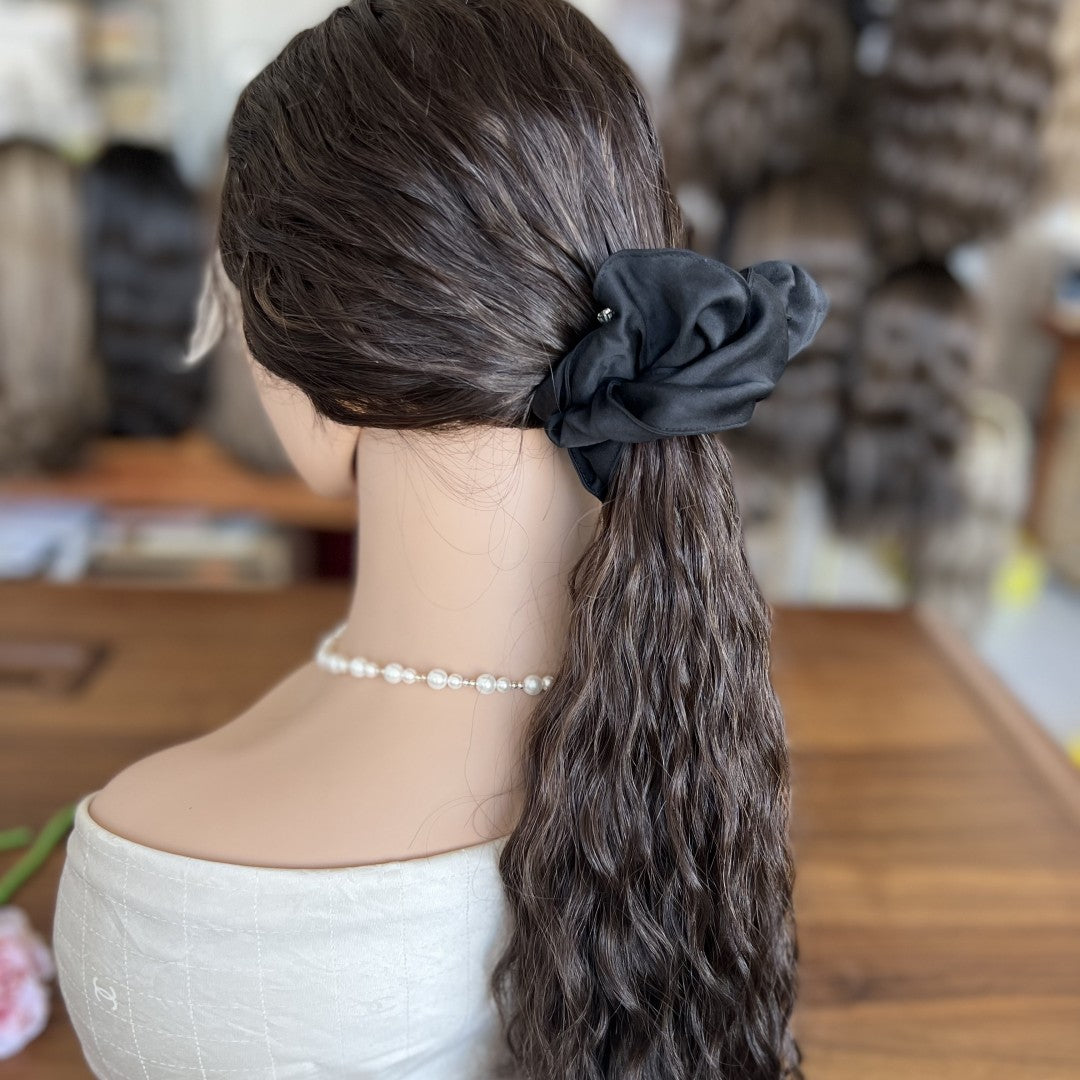 22 Inch Top Lace Ponytail: Multi - use - Ponytail & Top Lace Wig Option