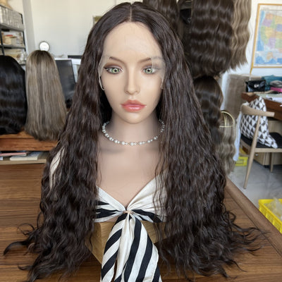 22 Inch Top Lace Ponytail: Multi - use - Ponytail & Top Lace Wig Option