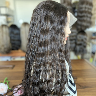 22 Inch Top Lace Ponytail: Multi - use - Ponytail & Top Lace Wig Option