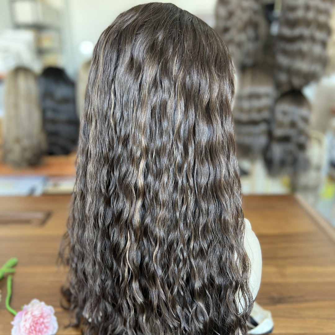 22 Inch Top Lace Ponytail: Multi - use - Ponytail & Top Lace Wig Option