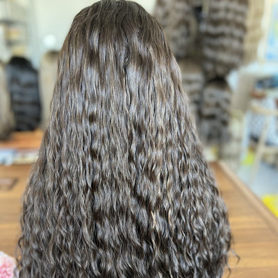 22 Inch Top Lace Ponytail: Multi - use - Ponytail & Top Lace Wig Option