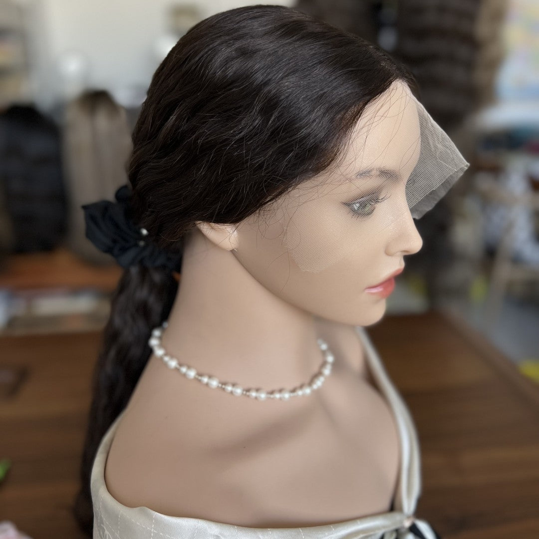 22 Inch Top Lace Ponytail: Multi - use - Ponytail & Top Lace Wig Option
