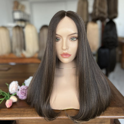 In Stock Top Lace Wigs – 14″ to 24″ Brown Shade #2/6/8