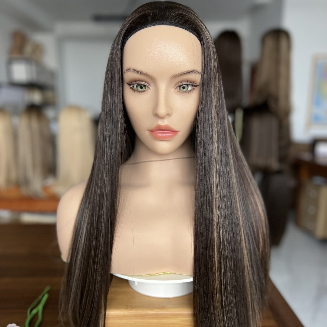 Customized Bandfall 100% Human Hair Wig | Refined Wigs