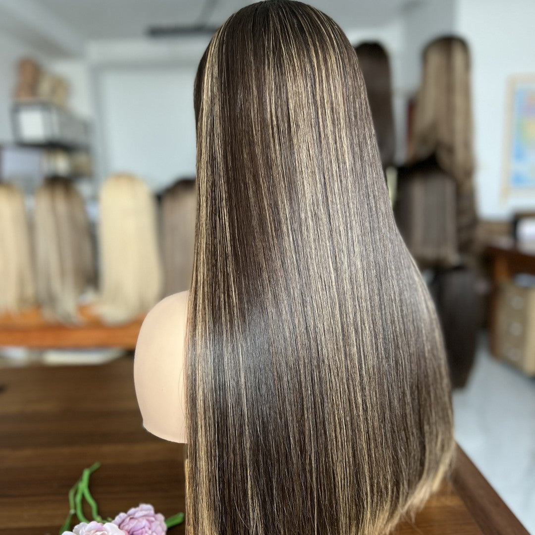 Customized Bandfall 100% Human Hair Wig | Refined Wigs