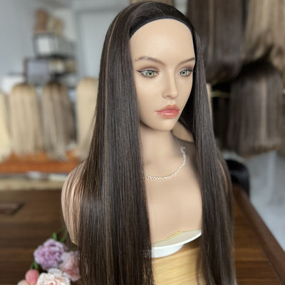 Customized Bandfall Wig – #2/6/8 | 100% Virgin Human Hair