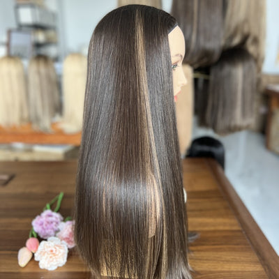 Customized Bandfall Wig – #2/6/8 | 100% Virgin Human Hair