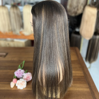 Customized Bandfall Wig – #2/6/8 | 100% Virgin Human Hair
