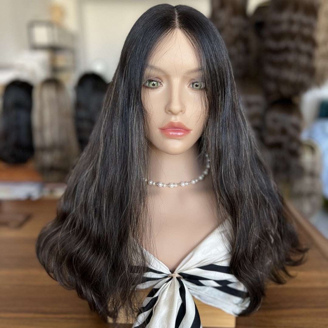 Customized Order 20 Inch Lace Top Wig C-2HL– 100% Virgin Human Hair