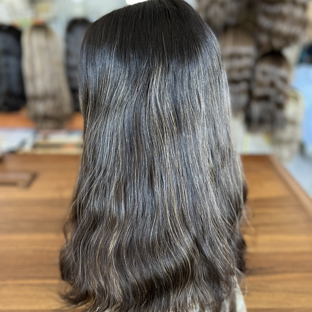 Customized Order 20 Inch Lace Top Wig C-2HL– 100% Virgin Human Hair