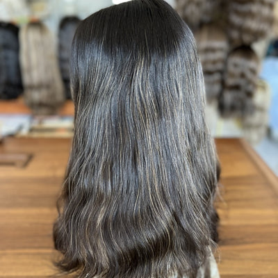 Customized Order 20 Inch Lace Top Wig C-2HL– 100% Virgin Human Hair