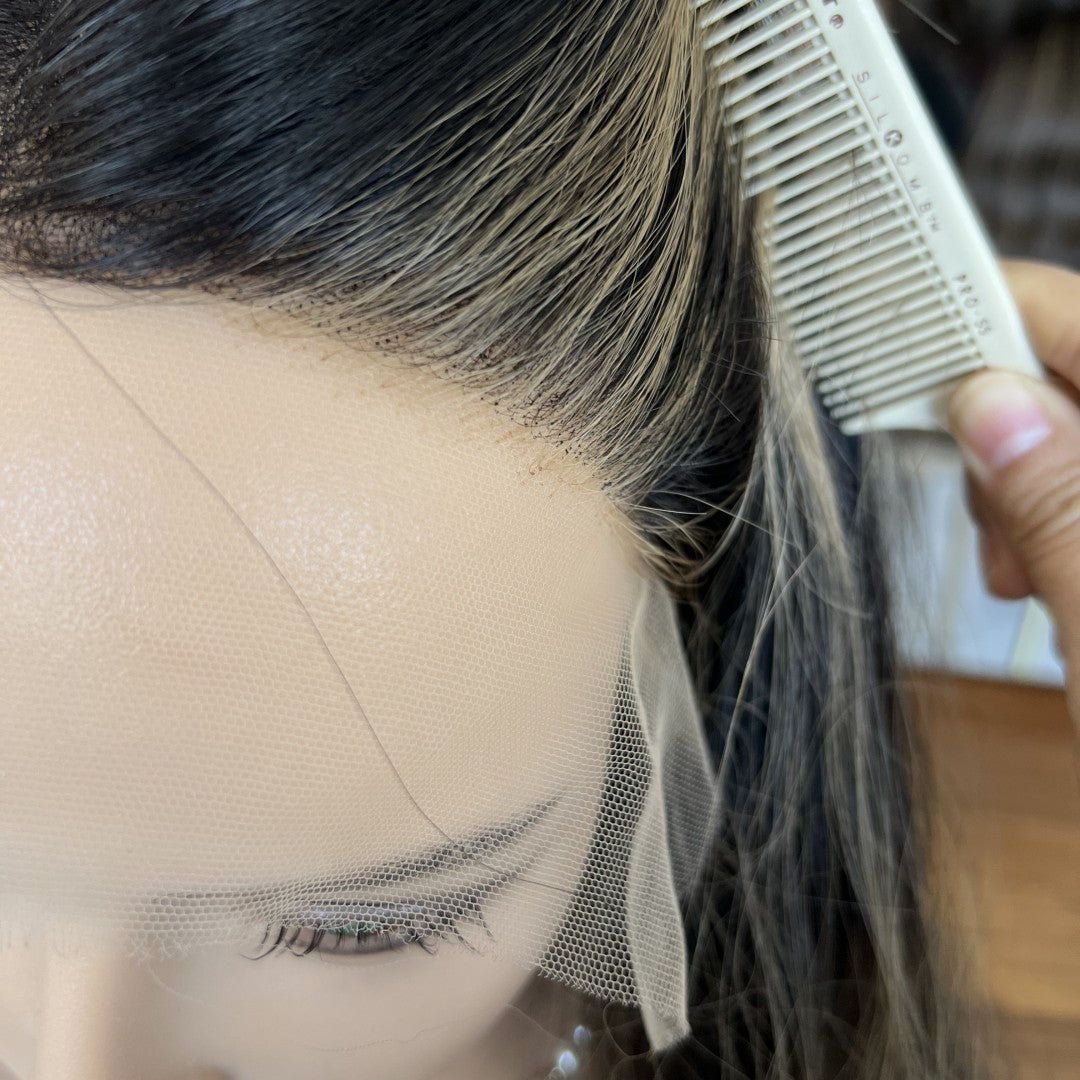 Customized Order 20 Inch Lace Top Wig C-2HL– 100% Virgin Human Hair