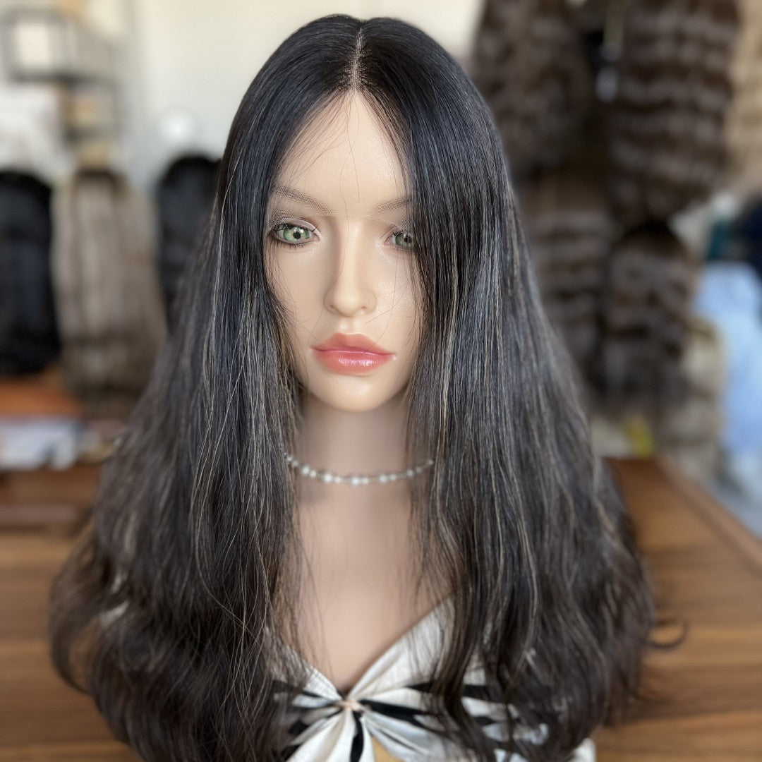 Customized Order 20 Inch Lace Top Wig C-2HL– 100% Virgin Human Hair