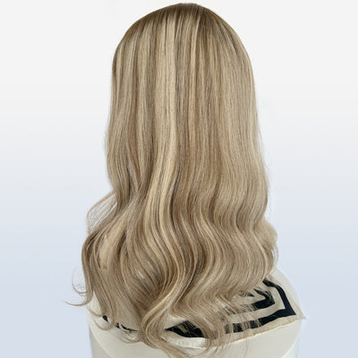 Factory Wholesale Ash Blonde Silk Topper |Premium Quality for Bulk Orders