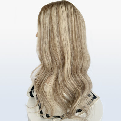 Factory Wholesale Ash Blonde Silk Topper |Premium Quality for Bulk Orders