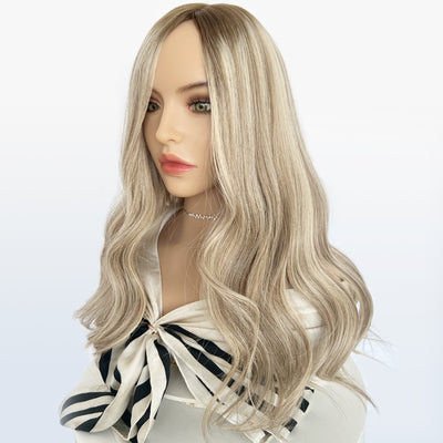 Factory Wholesale Ash Blonde Silk Topper |Premium Quality for Bulk Orders