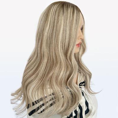 Factory Wholesale Ash Blonde Silk Topper |Premium Quality for Bulk Orders