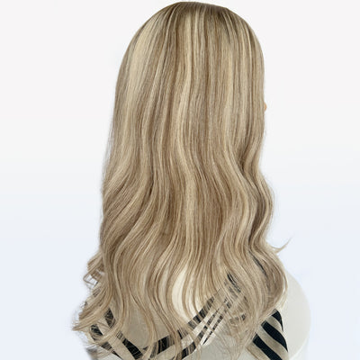 Factory Wholesale Ash Blonde Silk Topper |Premium Quality for Bulk Orders