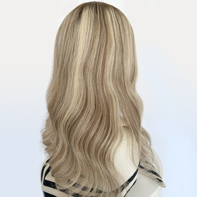 Factory Wholesale Ash Blonde Silk Topper |Premium Quality for Bulk Orders