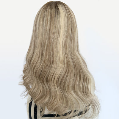 Factory Wholesale Ash Blonde Silk Topper |Premium Quality for Bulk Orders