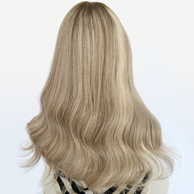 Factory Wholesale Ash Blonde Silk Topper |Premium Quality for Bulk Orders