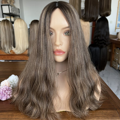 Iconic Must-Have Classic Style – Skin Top Wig #4HL