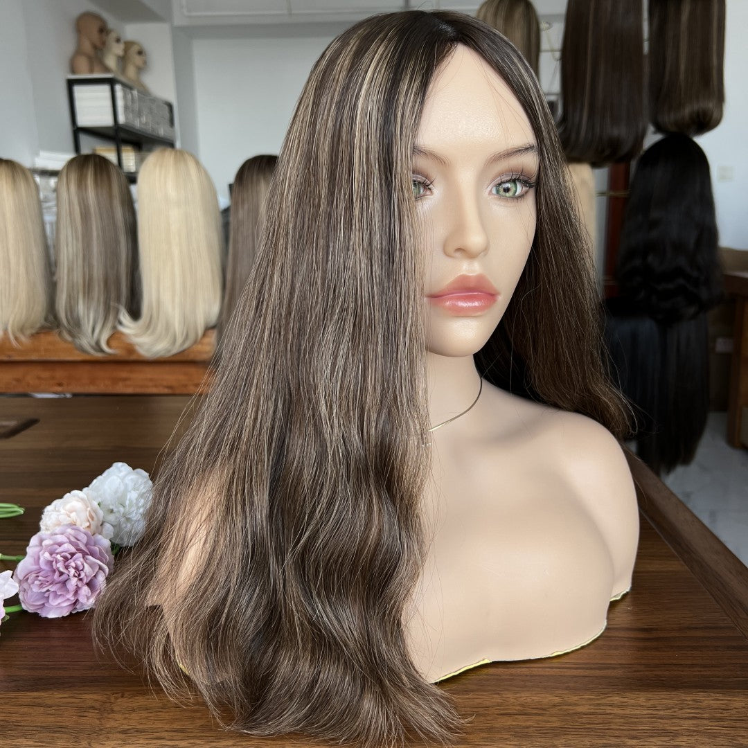 Iconic Must-Have Classic Style – Skin Top Wig #4HL