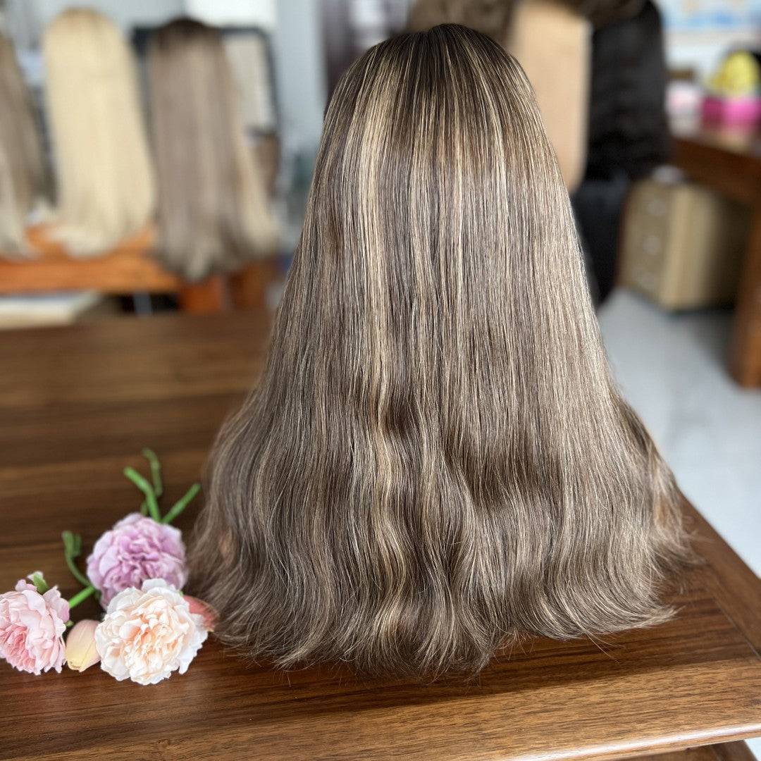 Iconic Must-Have Classic Style – Skin Top Wig #4HL