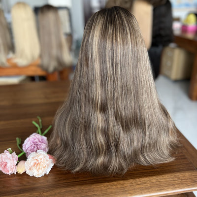 Iconic Must-Have Classic Style – Skin Top Wig #4HL