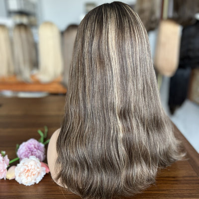Iconic Must-Have Classic Style – Skin Top Wig #4HL