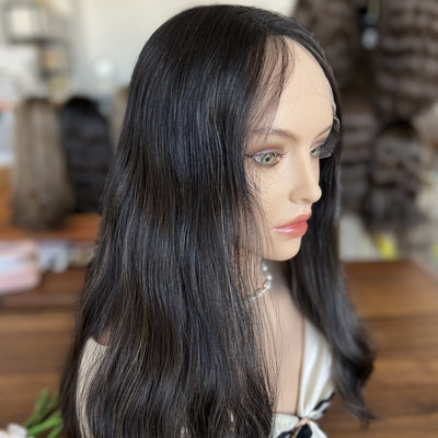 Customized Order Midnight Glow Lace Top Wig – 100% Virgin Human Hair