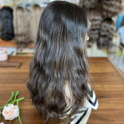 Customized Order Midnight Glow Lace Top Wig – 100% Virgin Human Hair