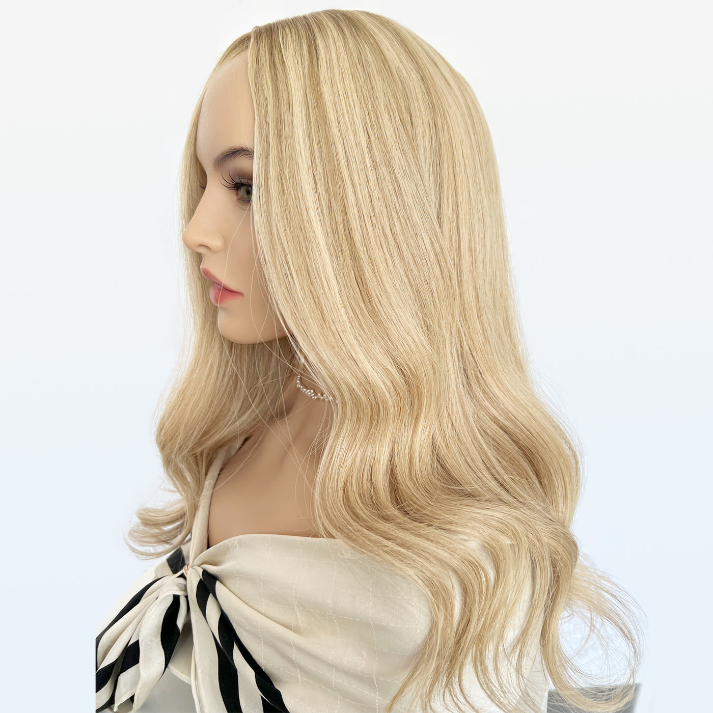 Light Blonde Silk Topper by Professional Manufacturer | Wholesale Supply