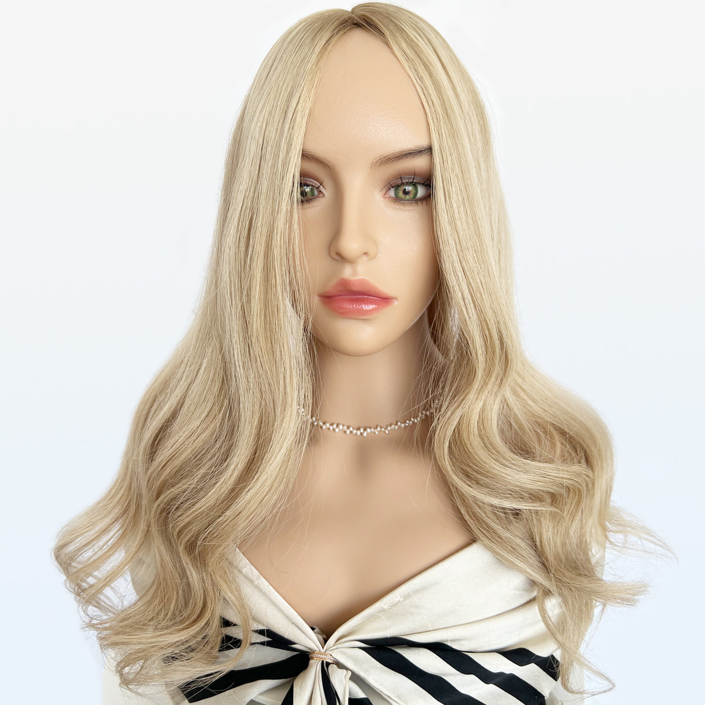 Light Blonde Silk Topper by Professional Manufacturer | Wholesale Supply