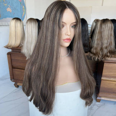 Mocha Glow Lace Wig – Bulk Available | 100% Virgin Hair for Pros