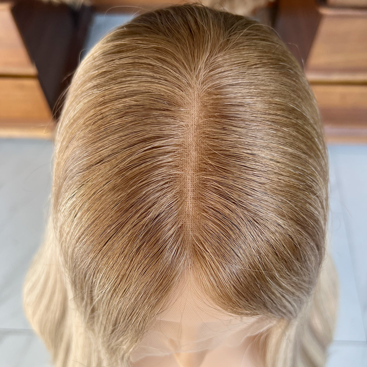 In Stock Blonde Top Lace Wig – Must-Have Style