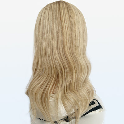 Premium Light Blonde Silk Topper - Wholesale for Hair Salons