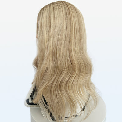 Premium Light Blonde Silk Topper - Wholesale for Hair Salons