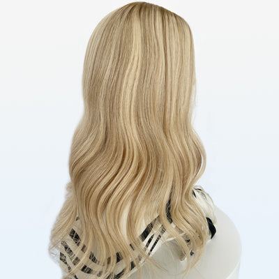 Premium Light Blonde Silk Topper - Wholesale for Hair Salons