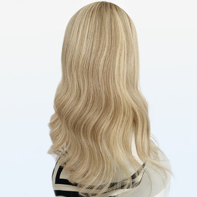 Premium Light Blonde Silk Topper - Wholesale for Hair Salons