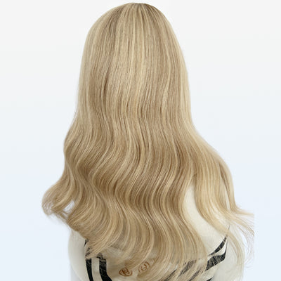 Premium Light Blonde Silk Topper - Wholesale for Hair Salons