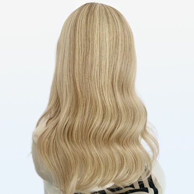 Premium Light Blonde Silk Topper - Wholesale for Hair Salons