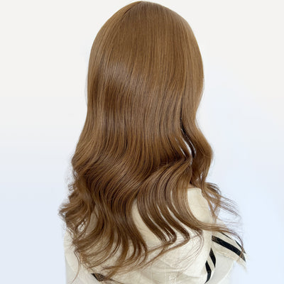 Premium Medium Brown #7 Silk Topper for Wholesale Supply
