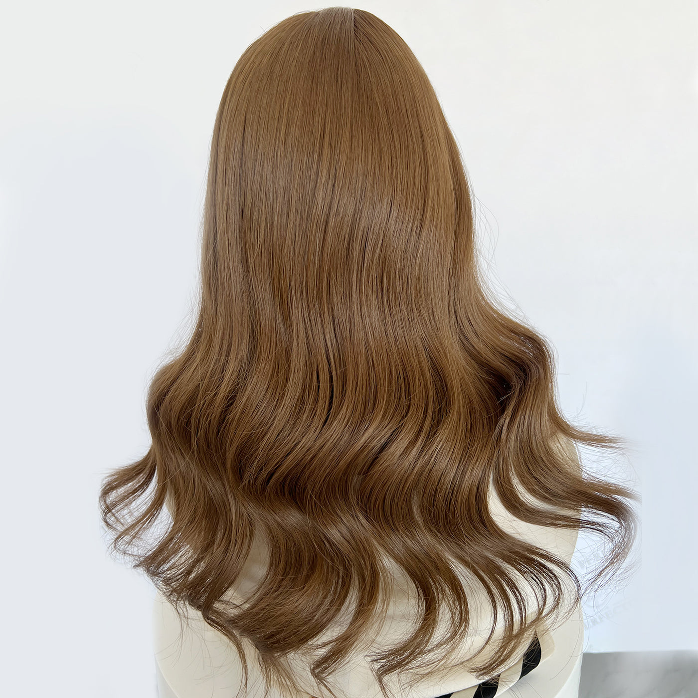 Premium Medium Brown #7 Silk Topper for Wholesale Supply