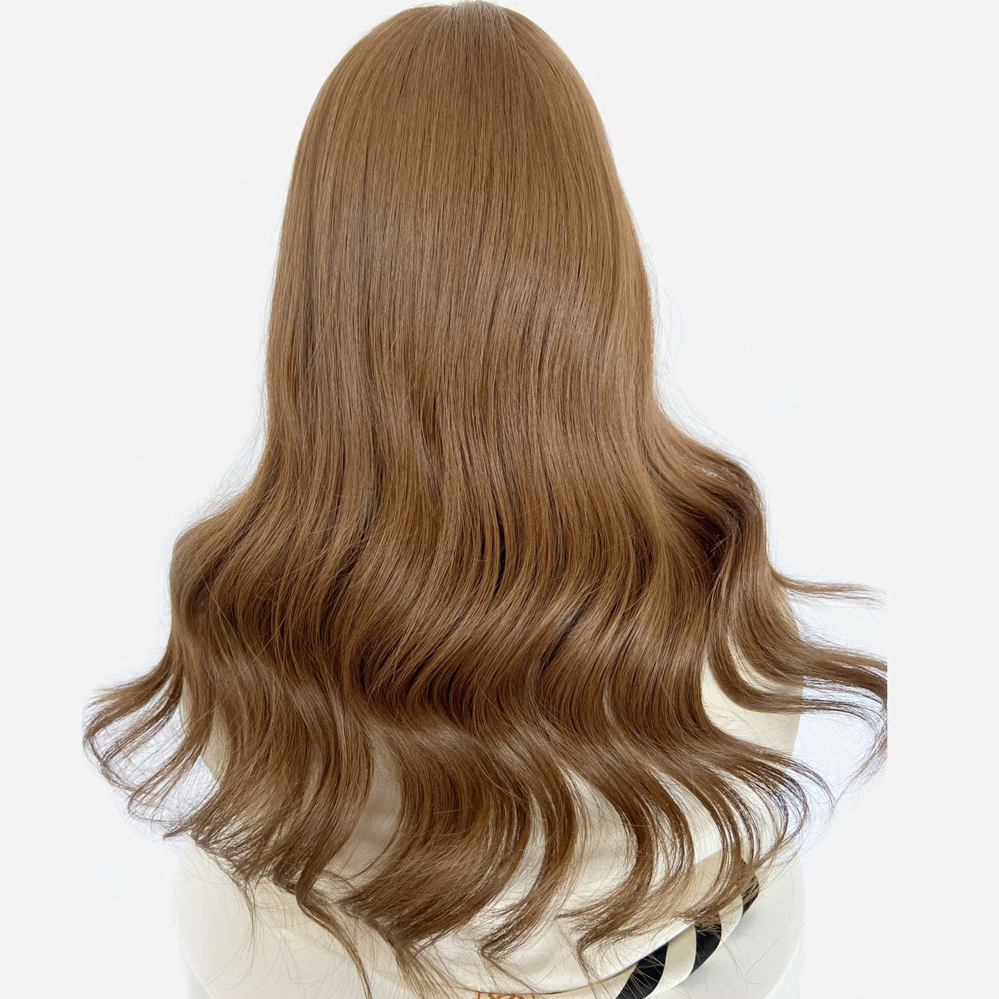 Premium Medium Brown #7 Silk Topper for Wholesale Supply
