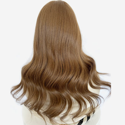 Premium Medium Brown #7 Silk Topper for Wholesale Supply