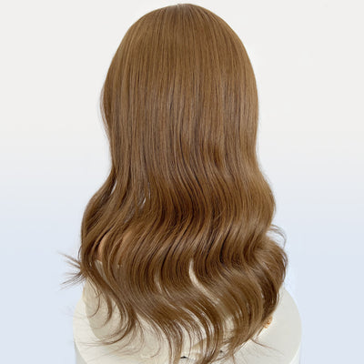 Premium Medium Brown #7 Silk Topper for Wholesale Supply