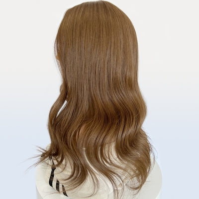 Premium Medium Brown #7 Silk Topper for Wholesale Supply