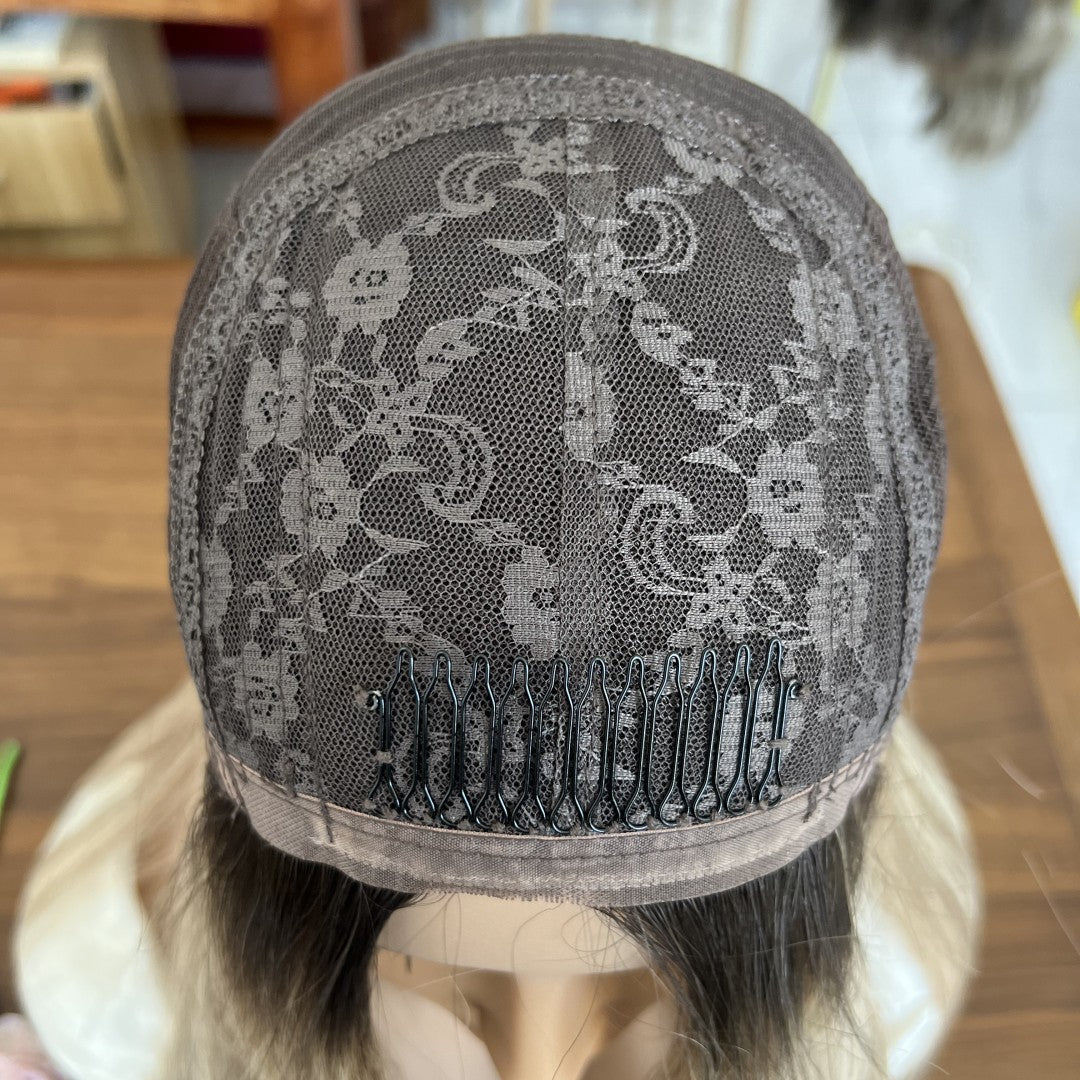 Premium Virgin Human Hair Skin Top Blonde Wig | Refined Wigs